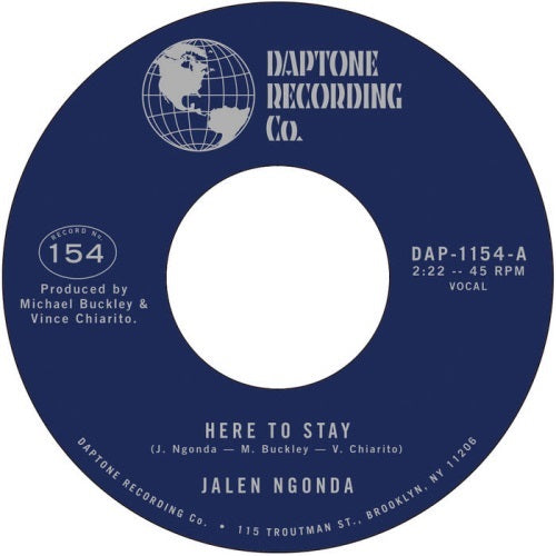 Jalen Ngonda - Here To Stay / If You Don'T Want My Love - Import 7inch Record