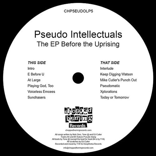 Pseudo Intellectuals - The Ep Before The Uprising - Import Vinyl LP Record