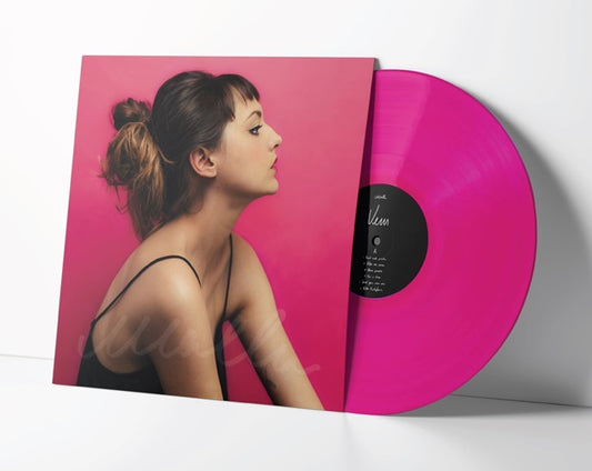 Mallu Magalhaes - Vem - Import Transparent Pink Neon Effect Vinyl, W/Signature LP Record