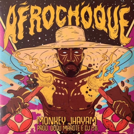 Monkey Jhayam - Afrochoque - 2020 Volts - Import Vinyl 7inch Record