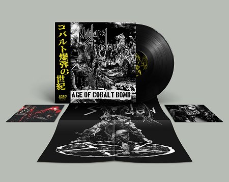 Military Shadow - The Age Of Cobalt Bomb - Import Solid Black Vinyl LP Record