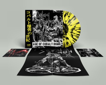 Military Shadow - The Age Of Cobalt Bomb - Import Diehard Splatter Vinyl LP Record