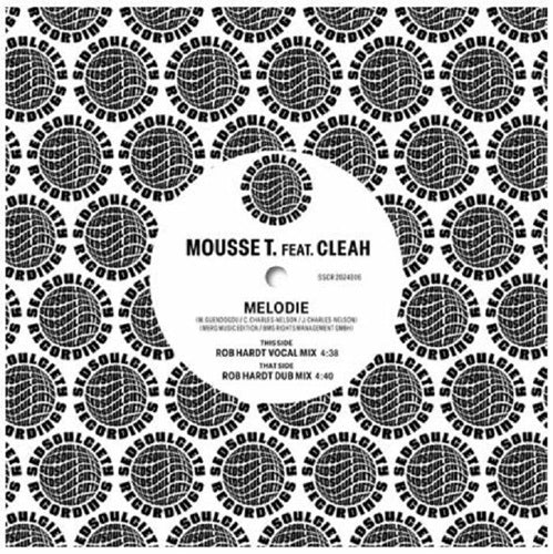 Mousse T.Feat.Cleah - Melodie - Import Rob Hard Mix 7’ Single Record