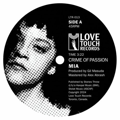 Mia - Crime Of Passion / Love Bug - Import Vinyl 7’ Single Record