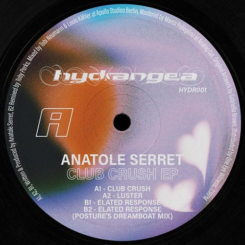 Anatole Serret - Club Crush Ep - Import Vinyl 12 inch Record