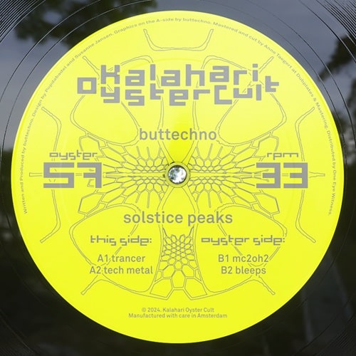 Buttechno - Solstice Peaks - Import Vinyl 12inch Record