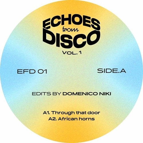 Domenico Niki - Echoes From Disco Vol 1  - Import Vinyl 12inch Record