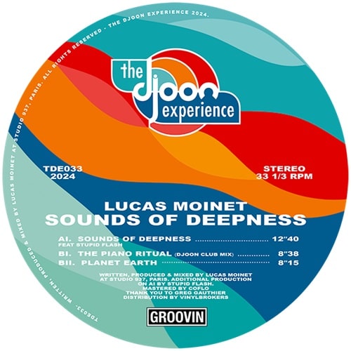 Lucas Moinet - Sound Of Deepness - Import Vinyl 12inch Record