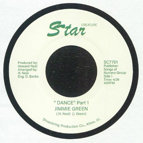Jimmie Green - Dance / Let Yourself  - Import Vinyl 7inch Single Record