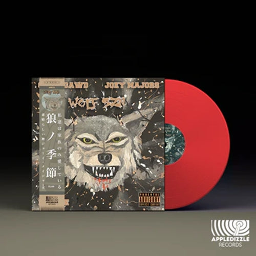 Grea8Gawd X Joey Mayors - Wolf Szn - Import Red Vinyl LP Record
