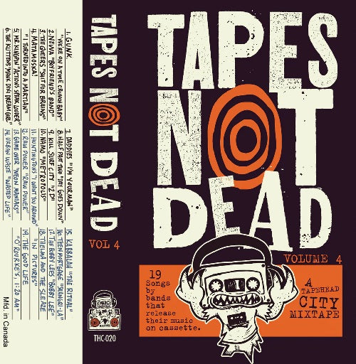 V.A. - Tapes Not Dead Vol. 4 - Import Cassette Tape