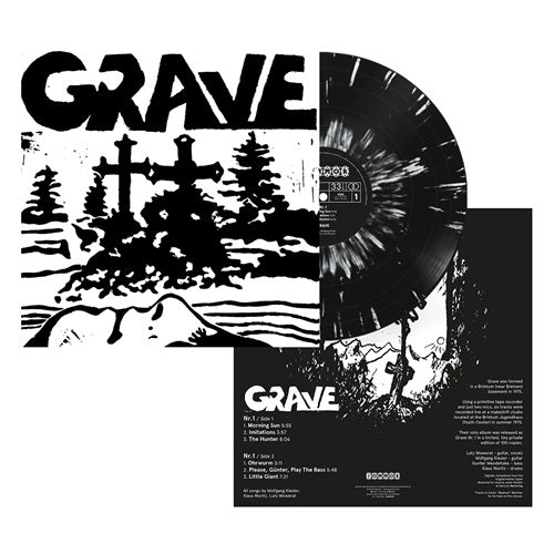 Grave(Prog: Ger) - Nr. 1: 100 Copies Limited Splatter Color Vinyl - Import Vinyl LP Record