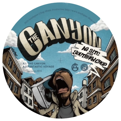 A.G. D.I.T.C. And Southpaw Chop - The Canyon / Fantastic Boyage  - Japan Vinyl 7inch Single Record
