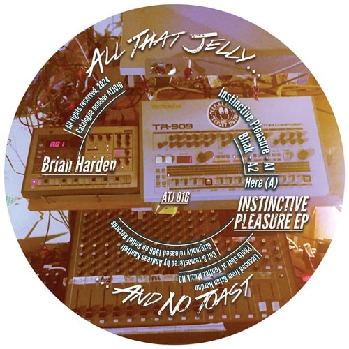 Brian Harden - Instinctive Pleasure Remastered - Import Vinyl 12 inch Record