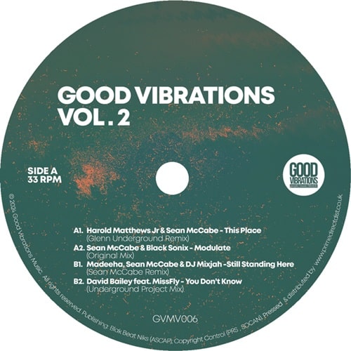 V.A.(Good Vibrations) - Good Vibrations, Vol. 2 - Import Vinyl 12 inch Record