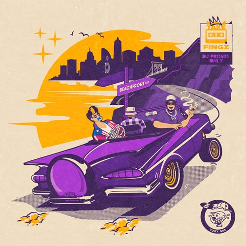 Dj Toby Gee - Lowrider(Racked Mix) - Import Vinyl 7 Inch Single Record