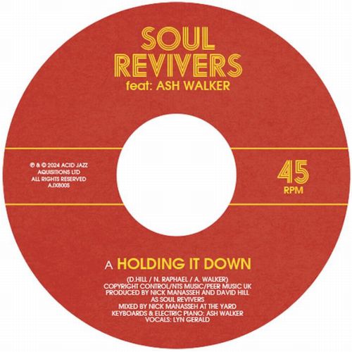 Soul Revivers - Holding It Down - Import Vinyl 7 inch Sjngle Record