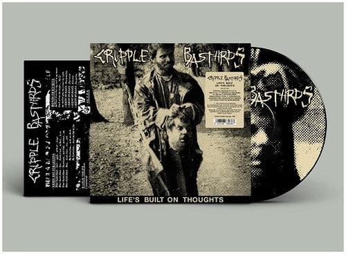 Cripple Bastards - Life'S Built On Thoughts - Expanded - Import Solid Black Vinyl LP Record