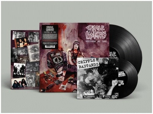 Cripple Bastards - Frammenti Di Vita - Import Solid Black Vinyl 2 LP Record