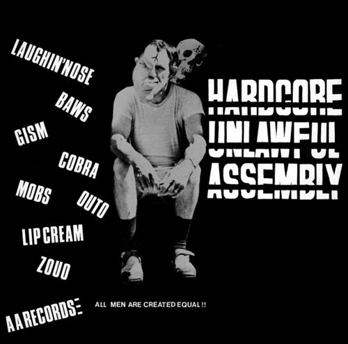 V.A. (Mcr Company) - Hardcore Unlawful Assembly - Japan LP Record