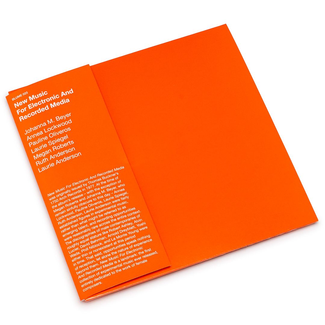V.A. (Noise / Avant-Garde) - New Music For Electronic And Recorded Media - Import Vinyl LP Record