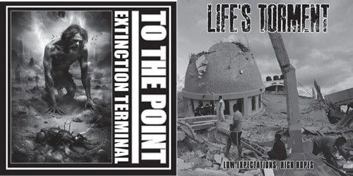 To The Point : Life'S Torment - Split - Import Vinyl 7 Inch Record