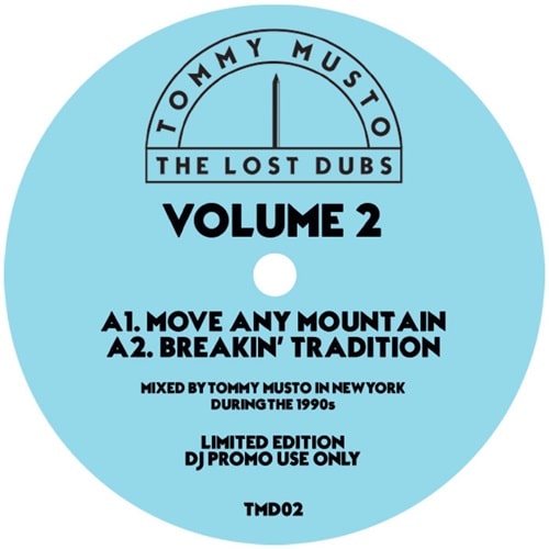 Tommy Musto - Lost Dubs - Vol 2 - Import Vinyl 12 inch Record