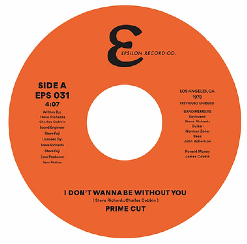 Prime Cut - I Don'T Wanna Be Without You / Angel - Import Vinyl 7 inch Shingle Record