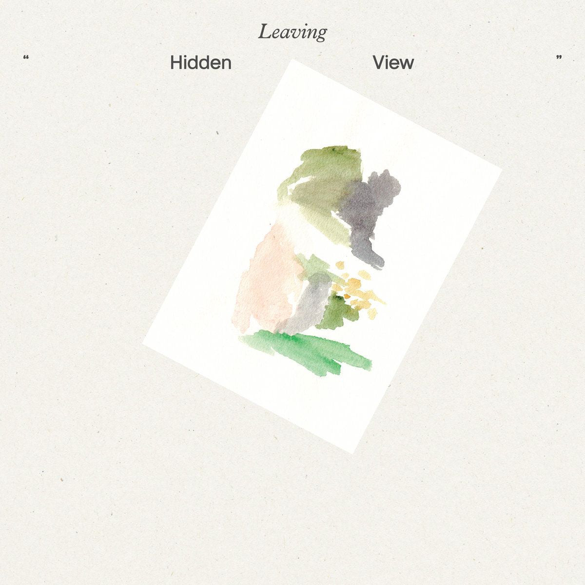 Leaving - Hidden View - Import Vinyl LP Record