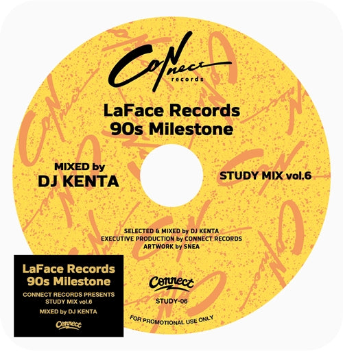 Dj Kenta (Zz Pro) - Study Mix Vol.6 -Laface 90S Milestone- - Japan CD