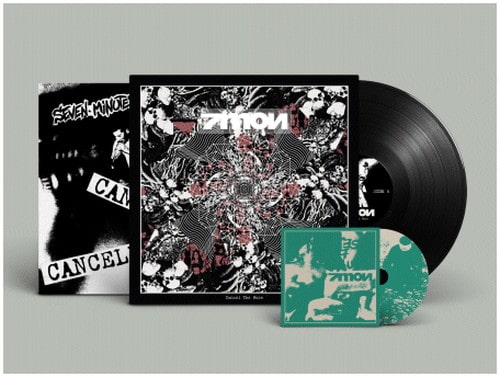 Seven Minutes Of Nausea - Cancel The Rose - Import Solid Black Vinyl LP Record + CD