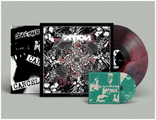 Seven Minutes Of Nausea - Cancel The Rose - Import Diehard Color Vinyl LP Record + CD