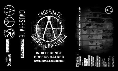 Causehate - Indifference Breeds Hatred - Japan Cassette Tape