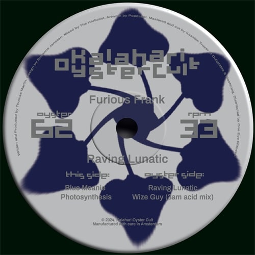 Furious Frank - Raving Lunatic - Import 12 inch Record