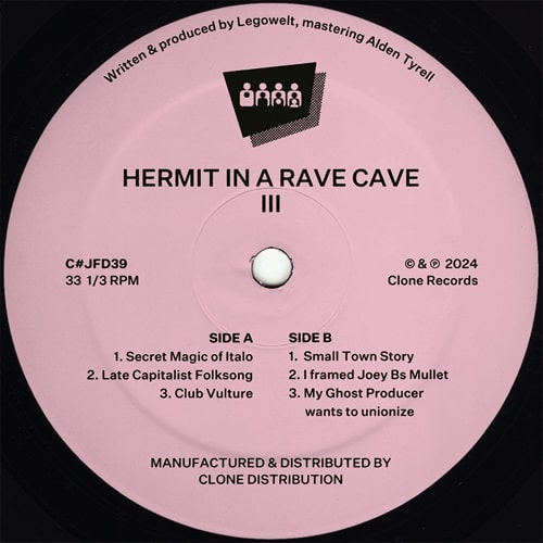 Hermit In A Rave Cave - Hermit In A Rave Cave Pt. 3 - Import Vinyl LP Record