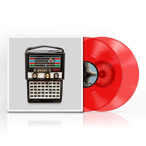 Frost* - Life In The Wires - Import Transparent Red Color Double Vinyl 2 LP Record Limited Edition