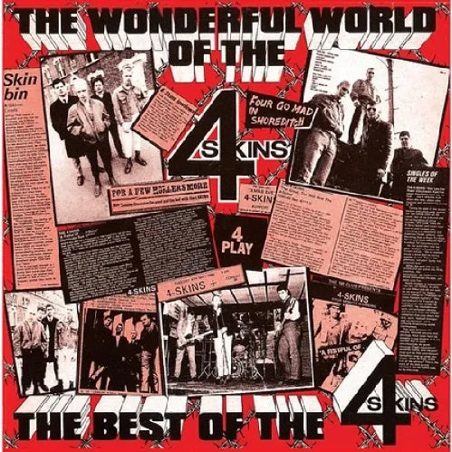 4 Skins - Wonderful World...The Best Of The 4 Skins - Import LP Record