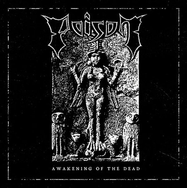 Poison (From Germany) - Awakening Of The Dead - Import Solid Black Vinyl LP Record