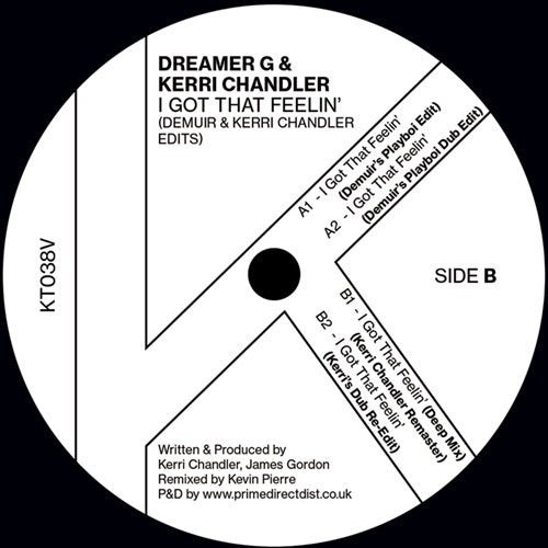 DEMUIR - I Got That Feelin - Import 12 inch Record