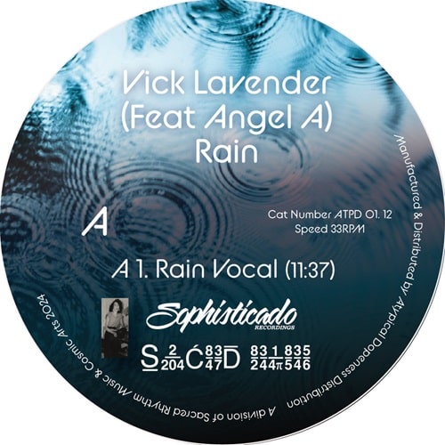 Vick Lavender - Rain Feat Angel-A - Import 12 inch Record