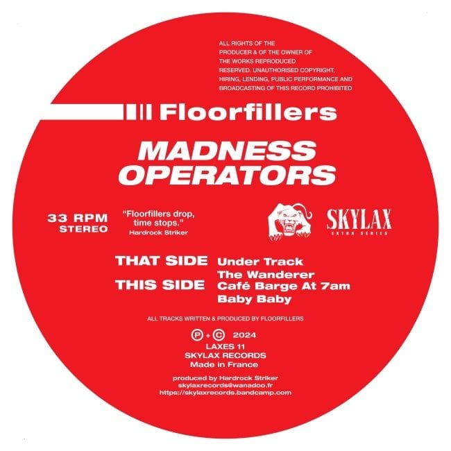 Floorfilliers - Madness Operators - Import Vinyl 12 Inch Record