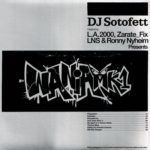 Dj Sotofett - Waniamk1 - Import Vinyl 2 LP Record