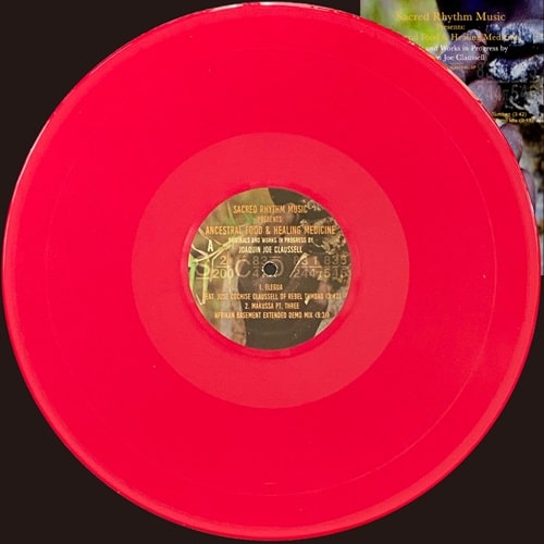 Joaquin Joe Claussell - Ancestral Food & Healing Medicine Extended Versions 12" - ImportRed Vinyl12 inch Record