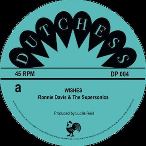 Ronnie Davis & The Supersonics - Wishes - Import Vinyl 7 Inch Single Record