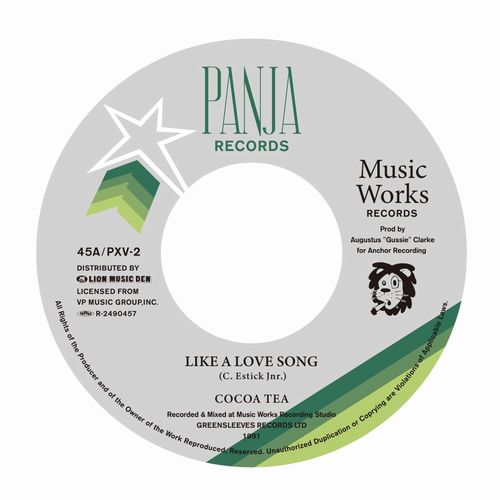 Cocoa Tea - Like A Love Song - Japan Vinyl 7 Inch Single Record