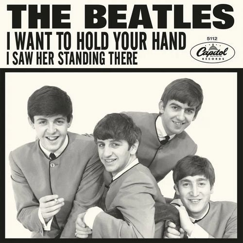 Beatles - I Wanna Hold Your Hand / I Saw Her Standing There - Import Vinyl 7 Inch Single Record Limited Edition