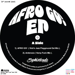 Vick Lavender - Afro Go Ep - Import Vinyl 12 Inch Record