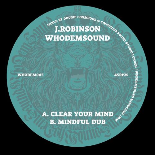 J.Robinson - Clear Your Mind - Import7 inch Single Record