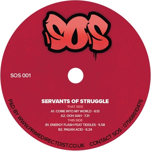 Servants Of Struggle - S.O.S. Acid Vol 1 - Import12 inch Record
