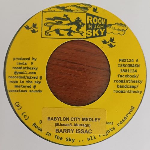 Barry Issac - Babylon City Medley - Import7 inch Single Record